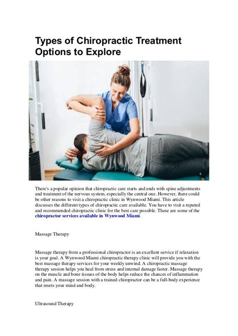 gamble chiropractor|types of chiropractic treatment.
